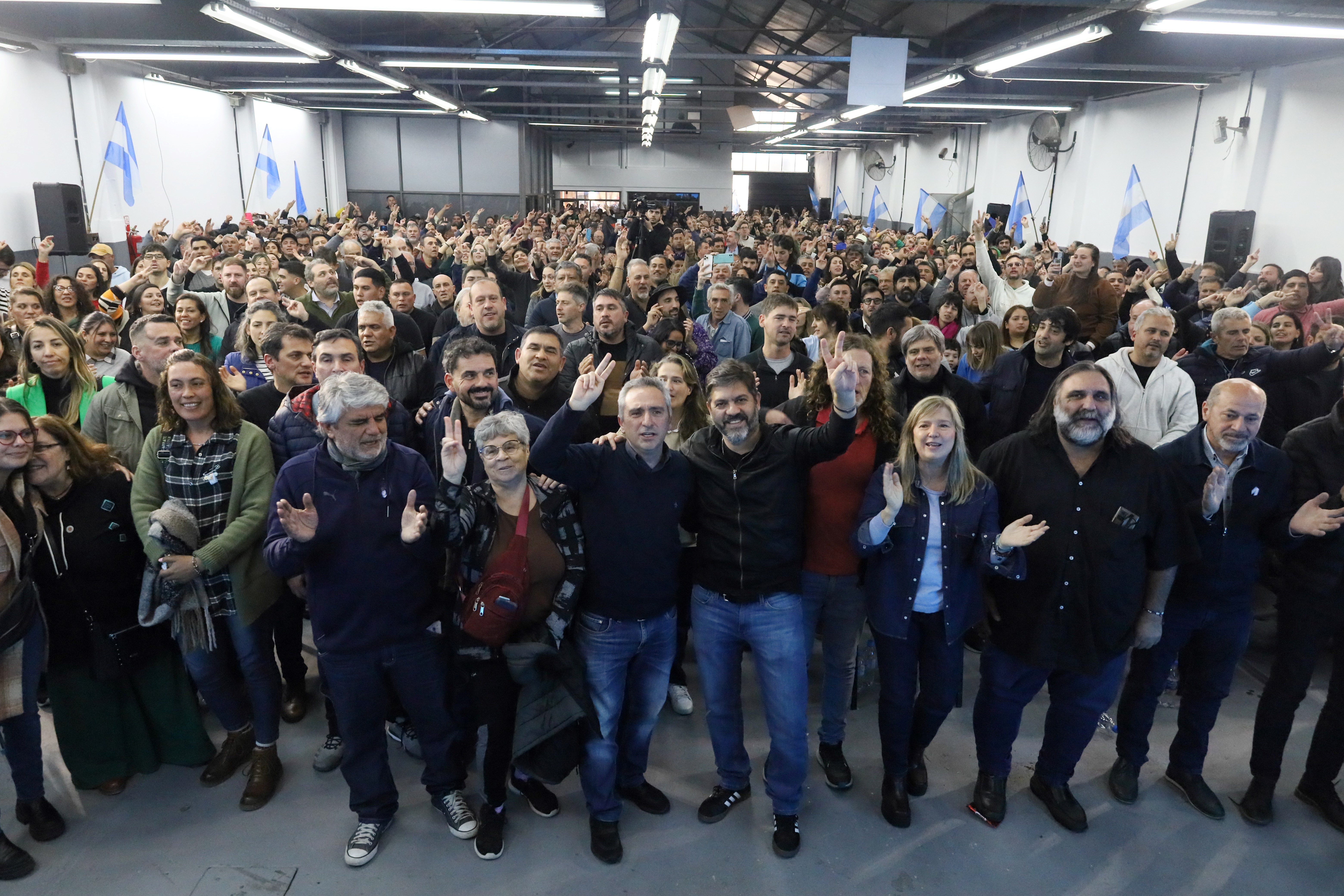 Imagen de En La Plata, se inauguró la Sede Provincial de La Patria es el Otro